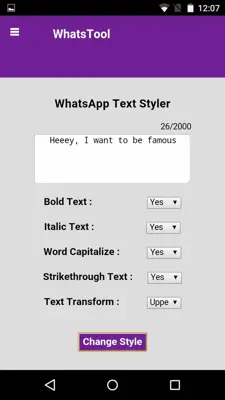 WhatsTool android App screenshot 3